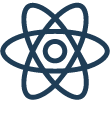 Logo for react